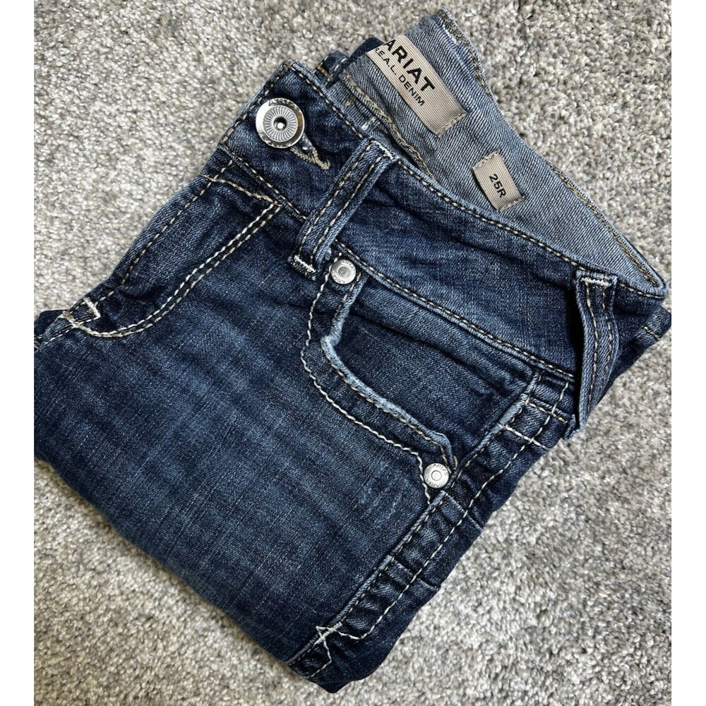 Ariat Real Denim Jeans Women's 26x30.5 (Tag 25R) Perfect Rise Lexie Boot Cut